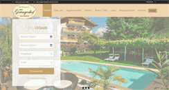 Desktop Screenshot of ferieninschenna.com