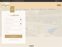 Tablet Screenshot of ferieninschenna.com